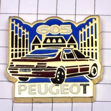 ピンバッジ・プジョー６０５車 PEUGEOT FRANCE