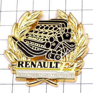 ピンバッジ・ルノーF1エンジン車 RENAULT FRANCE