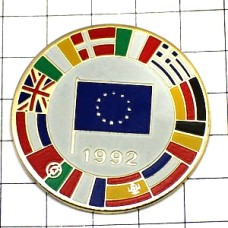 ピンバッジ・ユーロ12ヶ国旗1992年 FLAG EUROPE