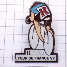 ピンバッジ・リコー写真カメラ自転車ツールドフランス RICOH JAPAN LE-TOUR-DE-FRANCE-1992