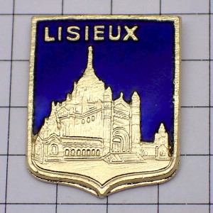 ピンバッジ・サントテレーズドリジュー教会の紋章 LISIEUX FRANCE