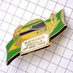 ピンバッジ・アイルトンセナF1イモラ1994年 AYRTON-SENNA IMOLA ITALY