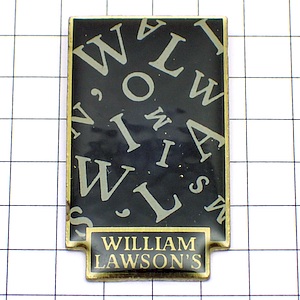 ピンバッジ・ウィリアムローソン酒ウイスキー WILLIAM-LAWSONS WHISKY