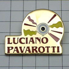 ピンバッジ・ルチアーノパヴァロッティ音楽オペラ歌手 LUCIANO-PAVAROTTI ITALIA ITALY