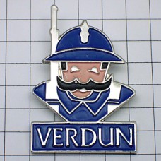 ピンバッジ・第一次大戦ヴェルダン兵士 WW1 VERDUN FRANCE