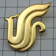 ピンバッジ・中国国際航空ロゴ金色の鳥