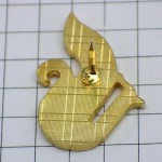 ピンバッジ・中国国際航空ロゴ金色の鳥