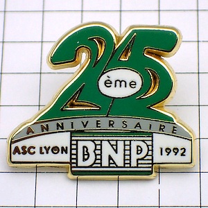 ピンバッジ・BNPパリバ銀行25周年