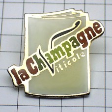 ピンバッジ・酒シャンパーニュ雑誌ブドウ栽培  LA-CHAMPAGNE VITICOLE FRANCE