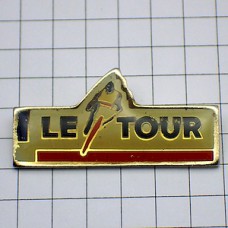 ピンバッジ・ツールドフランス自転車レース記念 LE-TOUR-DE-FRANCE