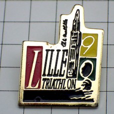 ピンバッジ・リルのトライアスロン大会 LILLE TRIATHLON