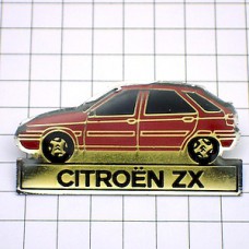 ピンバッジ・シトロエンZX赤い車 CITROEN FRANCE