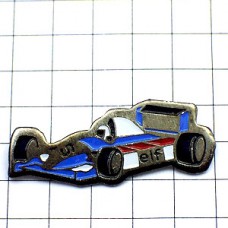 ピンバッジ・F1の青い車エルフ ELF RENAULT FRANCE