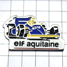 ピンバッジ・エルフF1レースの車 ELF RENAULT FRANCE