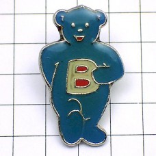 ピンバッジ・青い熊Ｂビュタガス会社 BUTAGAZ BEAR FRANCE