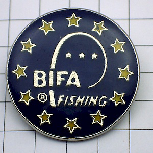 ピンバッジ・釣り竿フィッシング魚釣りARCA-BIFA FISHING