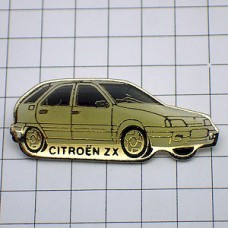 ピンバッジ・シトロエンZX白い車 CITROEN FRANCE