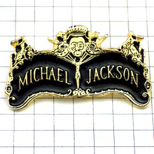 ピンバッジ・マイケルジャクソン歌手スター MICHAEL-JACKSON