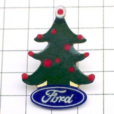 ピンバッジ・クリスマスツリー車フォード社 FORD USA