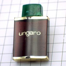 ピンバッジ・ウンガロ香水壜型 UNGARO POUR-L-HOMME