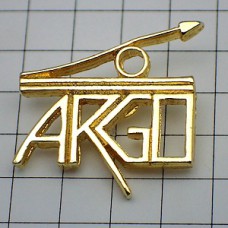 ピンバッジ・ARGO金色文字→矢印