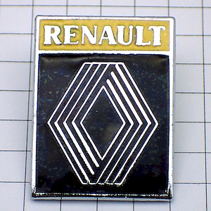 ピンバッジ・ルノー車ロゴ菱型 RENAULT FRANCE