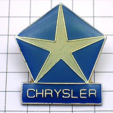 ピンバッジ・クライスラー車マーク星アメリカ/USA CHRYSLER