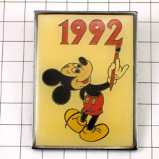 ピンバッジ・ミッキーマウス1992ユーロディズニー開園 MICKEY EURODISNEY DISNEYLAND-PARIS OPENING FRANCE