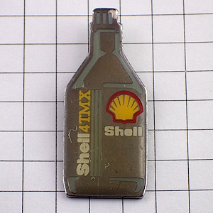 ピンバッジ・シェル石油の容器 SHELL ENGLAND