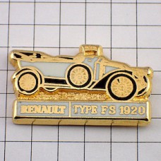 ピンバッジ・ルノーの車オールドカー1920年 RENAULT FRANCE