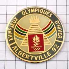 ピンバッジ・アルベールビル五輪コカコーラ聖火 ALBERTVILLE-1992 SAVOIE FRANCE