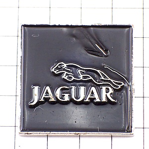 ピンバッジ・ジャガー車エンブレム黒 JAGUAR ENGLAND