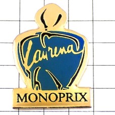 ピンバッジ・モノプリ香水ボトル壜 LAURENA MONOPRIX