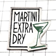 ピンバッジ・マルティーニ酒マティーニ一杯 MARTINI ITALIA ITALY