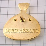 ピンバッジ・アザロの９香水壜ゴールド金色 LORIS-AZZARO NEUF  LORIS-AZZARO-9