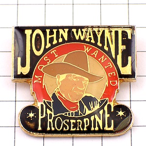 ピンバッジ・ジョンウェイン映画俳優 JOHN-WAYNE USA WESTERN COWBOY