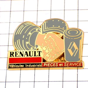 ピンバッジ・ルノー握手サービス車 RENAULT FRANCE