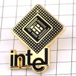 ピンバッジ・インテル半導体 INTEL PROCESSOR MICRO-CHIPS