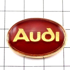 ピンバッジ・アウディ車エンブレムドイツ楕円 AUDI GERMANY DEUTSCHLAND