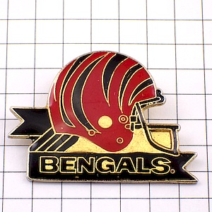 ピンバッジ・アメフトUSAシンシナティベンガルズNFL CINCINATI BENGALS