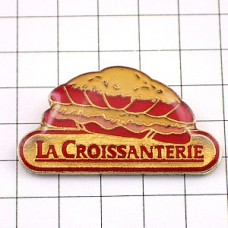 ピンバッジ・クロワッサン一個 LA-CROISSANTERIE