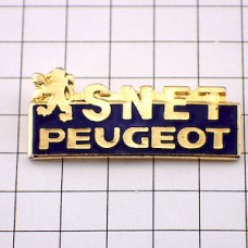 ピンバッジ・プジョー金色ライオン車 PEUGEOT FRANCE