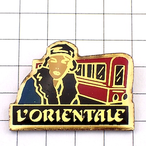 ピンバッジ・オリエンタル急行トレイン鉄道 L-ORIENTALE ORIENT-EXPRESS PARIS-VIENNE-VENISE-ISTANBUL CIWL