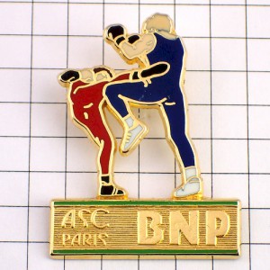 ピンバッジ・キックボクシング選手ＢＮＰ銀行/BNPパリバ銀行