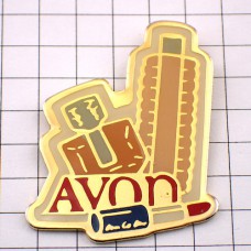 ピンバッジ・口紅エイボン化粧品 AVON-USA