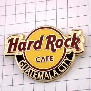 ピンバッジ・ハードロックカフェ店グアテマラシティ