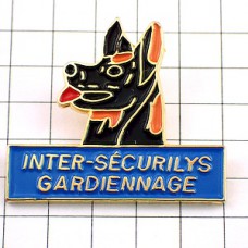 ピンバッジ・ジャーマンシェパード犬 SAFETY SECURILYS SECURITY