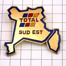 ピンバッジ・トータル石油コルシカ島プロバンス南仏 TOTAL FRANCE