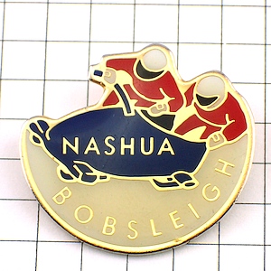 ピンバッジ・ボブスレー競技 NASHUA NASHUATEC RICOH JAPAN