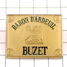 ピンバッジ・ワインお酒ワシ鷲 BUZET BARON-D-ARDEUIL FRANCE